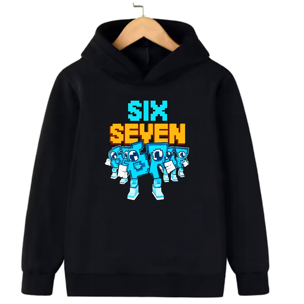 Kids 67 Brainrot Hoodie – Cartoon Character Sweatshirt