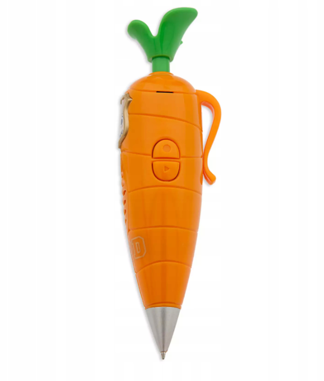 Zootopia Judy Hopps Carrot Voice Recorder Pen – Cute Cartoon Talking Carrot Toy